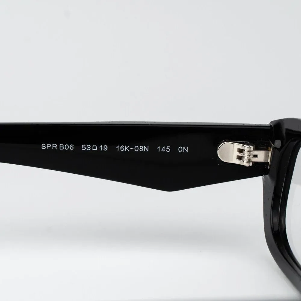 Prada Men Eyeglasses Black Rectangle PRB06S 16K08N NEW AUTHENTIC - Picture 9 of 10